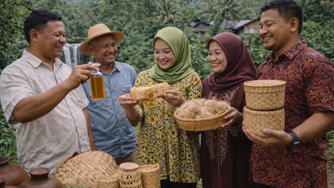 Penguatan Ekonomi Masyarakat Melalui Pengembangan Hasil Hutan Bukan Kayu